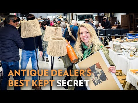 We Found Treasure At A Secret DEALERS ONLY FLEA MARKET In France