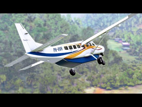 Dangerous Bush Flying in Indonesia | MSFS