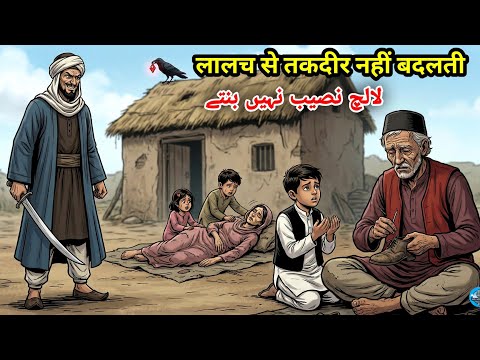 Lalach Se Taqdeer Nahi Badalti | Taqdeer Sirf Allah Badalta Hai | Heart Touching Islamic Story |