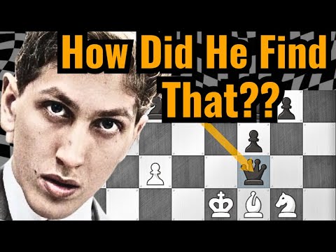 Bobby Fischer Is A Sacrificing MANIAC! Forces Checkmate By "Tyranny Of Will"