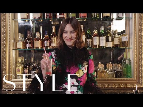 Disco Drinks with Alexa Chung | The Sunday Times Style