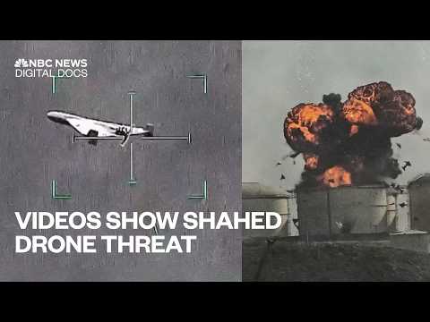 Videos show Iran's drone army puncturing U.S. and allied defenses