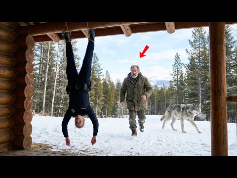 Мужчина и волк купили хижину за 1 рубль и обнаружили девушку, висящую на доме