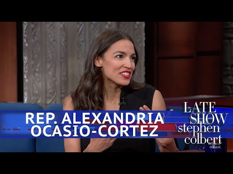 Rep. Ocasio-Cortez And Stephen Eat Ben & Jerry's