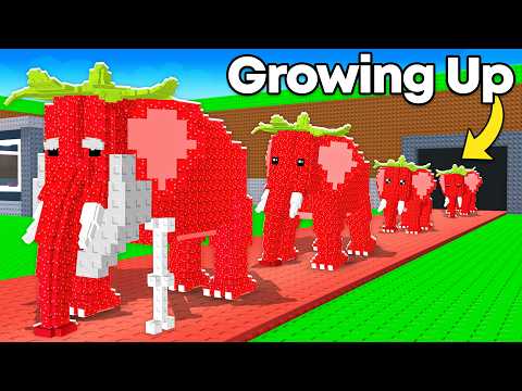 Growing Up As A BRAINROT In Steal A Brainrot!