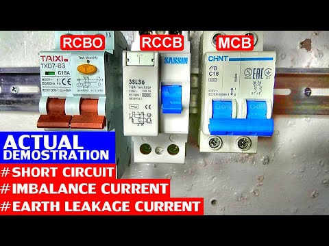 Ano ang Pinagkaiba sa RCBO,RCCB at MCB
