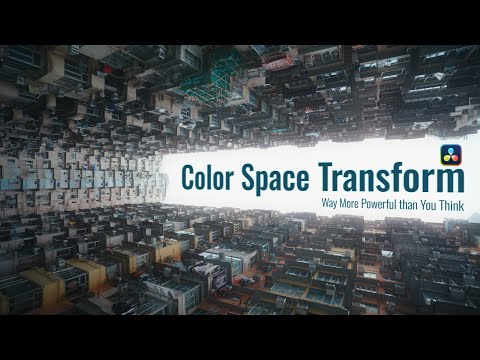 Mastering Color Space Transform: Resolve Tone Mappings, Gamut, OOTF, Advanced Pipeline