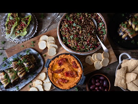 3 Easy Vegan Holiday Appetisers (Gluten-Free)