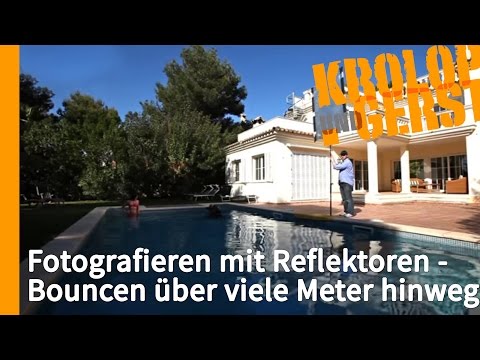 Fotografieren mit Reflektoren - Bouncen über viele Meter hinweg ☀️️ LET’S BOUNCE ☀️️ Krolop&Gerst