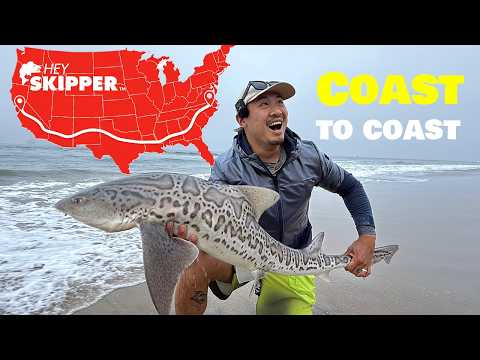 FISHING EVERY STATE From California to Florida! (1 Month Road Trip)