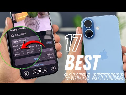 Make Your iPhone DSLR iPhone 17 Best Camera Settings | iPhone 17 Camera Settings For Best Quality | 