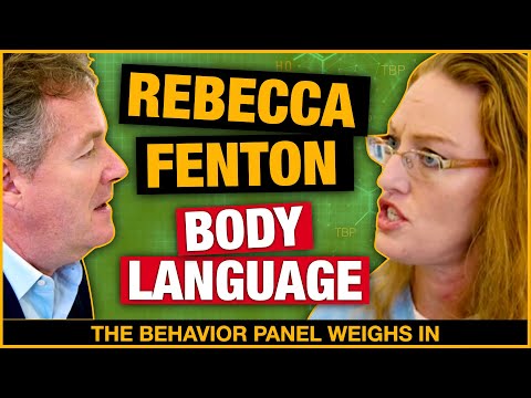 💥Rebecca Fenton vs Piers Morgan "Best Liar Ever" True Crime Body Language