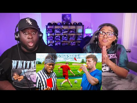 Kidd and Cee Reacts To SIDEMEN FORFEIT FOOT GOLF
