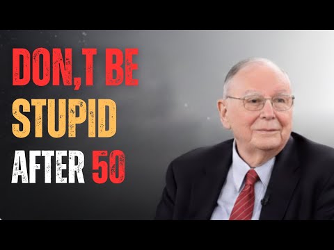 Charlie Munger’s Powerful Advice for 50+ – Stop Chasing, Start Thriving