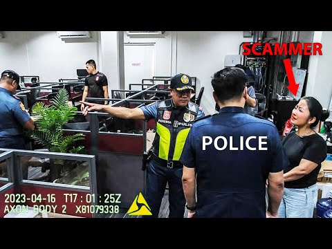 Police RAID A SCAM Call Center!