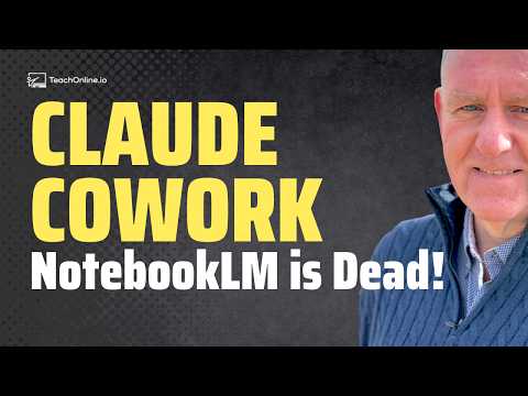 Claude Cowork vs Notebook LM - this isn't even close