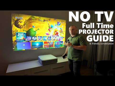 Full Time Projector No TV Guide