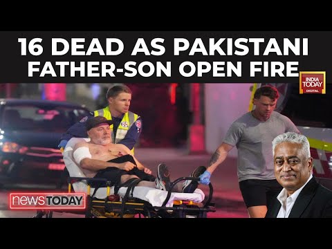 NewsToday With Rajdeep Sadesai: 16 Dead as Pakistani Father-Son Duo Open Fire at Hanukkah Event