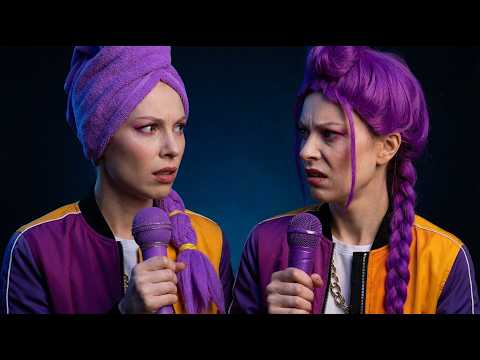 Riktiga eller falska Kpop DemonjĂ€gare Makeover? Roliga Ăgonblick