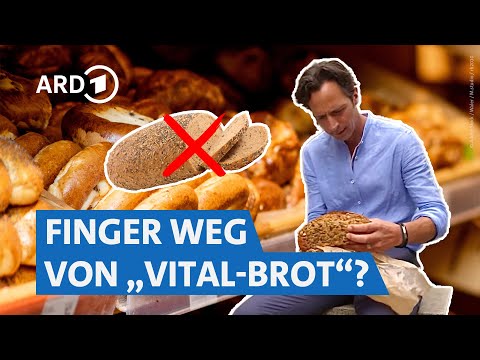 Exposed: Bread is dyed dark to make it look healthier! | The tricks... SWR & NDR