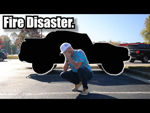 My $400,000 Lamborghini LM002 Caught on Fire.