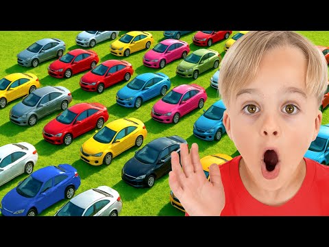 Desafio dos 50 carrinhos para crianças