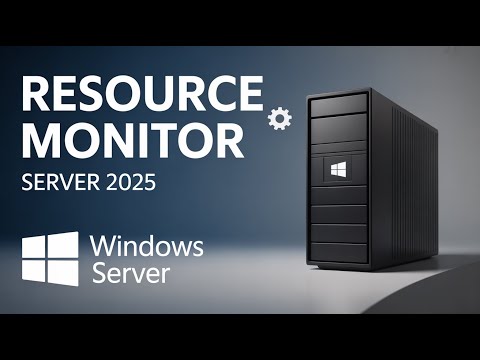 How to Use Resource Monitor all Windows | How to Use Resource Monitor in Server 2025