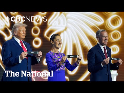 Carney, Trump, Sheinbaum meet privately after World Cup draw in D.C.