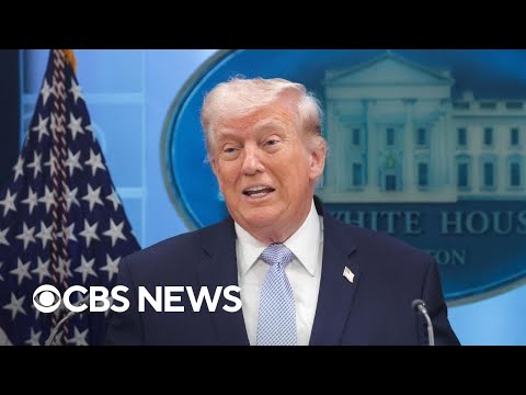 Majority of Americans feel Trump doesn't have a clear plan for the Iran war, CBS News poll shows