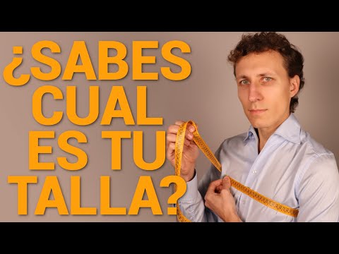¿Cómo saber que talla de camisa usas? Medir una camisa, camiseta, jersey...