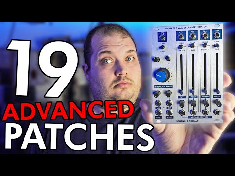 19 Advanced Oscillator Patch Techniques for Eurorack // Sputnik Modular Variable Waveform Generator