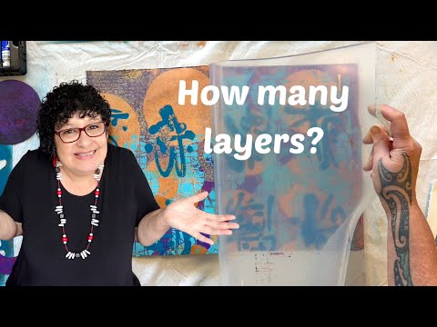 Gelli Printing Layers - Secrets Revealed