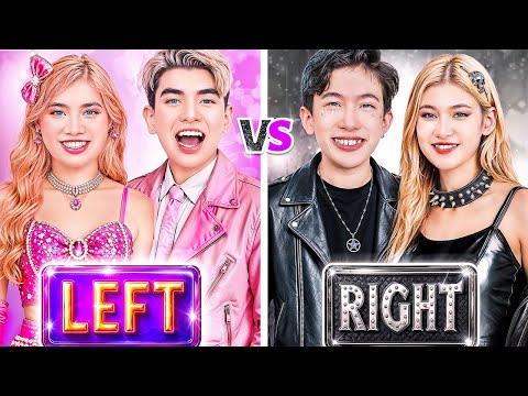 Left Or Right? Black Couple Vs Pink Couple At Fashion Contest!