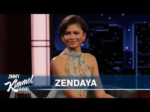 Zendaya on Tom Holland A.I. Wedding Pics, Robert Pattinson Lying & Seeing the New Spider-Man
