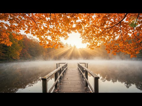 (No Ads) Beautiful Relaxing Music 🍁 Gentle Autumn Melodies for Stress Relief and Healing