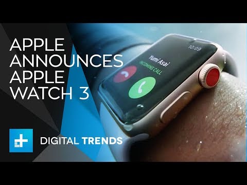 Apple Watch Series 3 - Full Announcement From Apple's 2017 Keynote