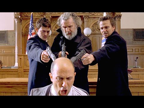 3大猛男以暴制暴，替天行道血洗黑帮集团，经典枪战动作大片！