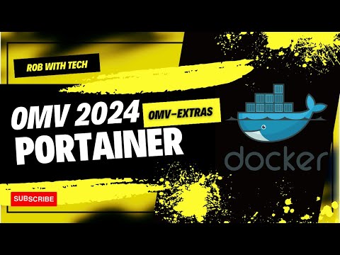 New 2024 openmediavault getting started, omv docker, omv extras and portainer