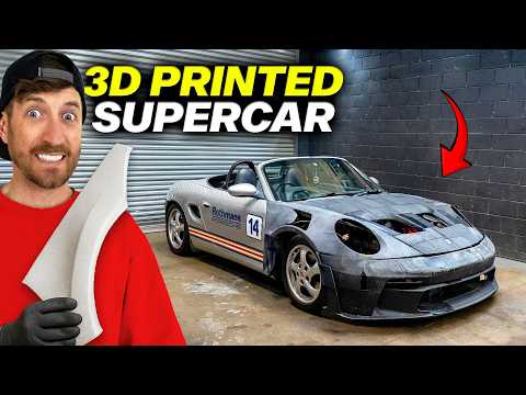 3D Printing an ENTIRE Porsche GT3 RS