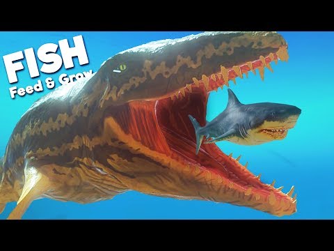 *NEW* PREHISTORIC PROGNATHODON BEAST! | Feed and Grow Fish