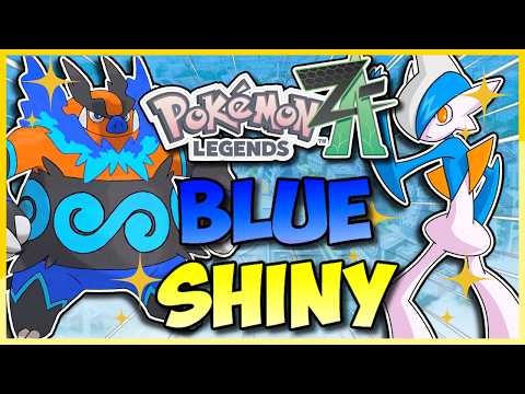 Pokemon Legends ZA But I Can ONLY Use SHINY BLUE Pokemon