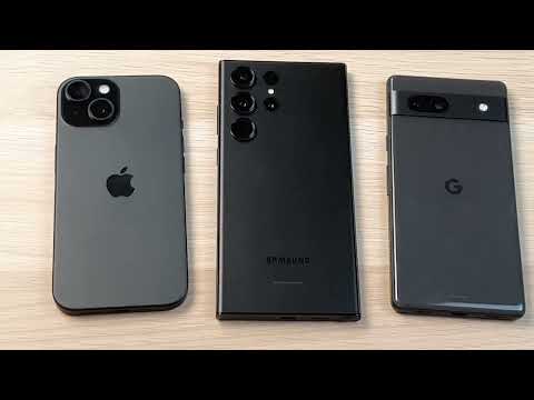 IPHONE 15 VS SAMSUNG GALAXY S23 ULTRA VS GOOGLE PIXEL 7A - CAMERA TEST