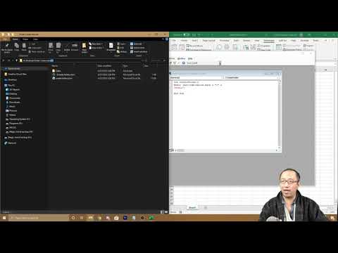Microsoft Excel VBA Tutorial - How to create folders part 1