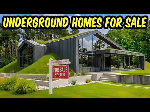 Underground Homes For Sale That Have Wild Price Tags!