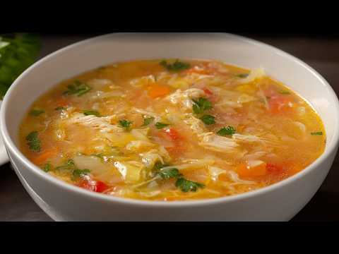 I cook this cabbage and chicken soup all winter long and never get sick! Now I cook soup every day!