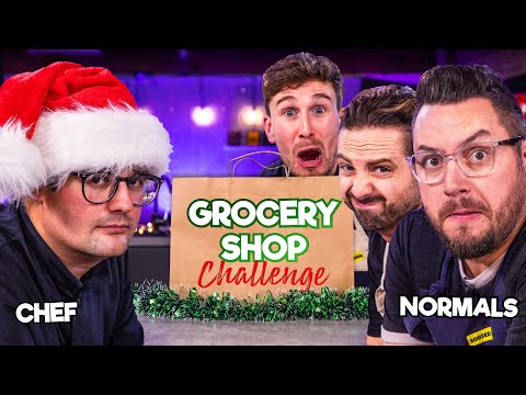 ULTIMATE GROCERY SHOP CHALLENGE (Ep.4) | Chef VS Normals