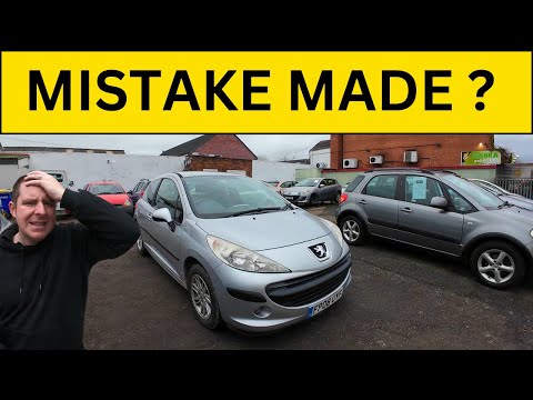 I BOUGHT A LOW MILEAGE PEUGEOT AND IT BROKE IMMEDIATELY