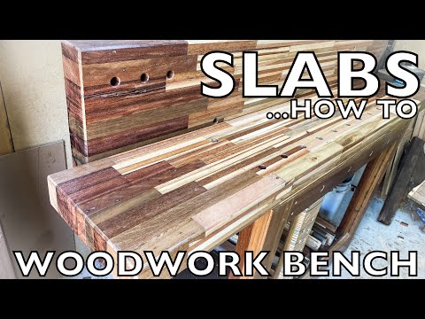 Woodworking Bench Top Slabs all Reclaimed