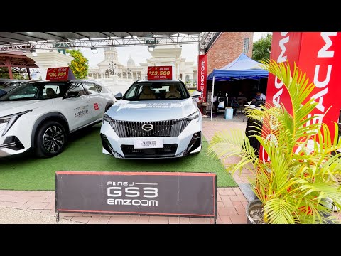 GAC GS3 EMZOOM 2025 in Superstar Silver Color – The Sporty Compact SUV That Turns Heads!