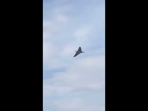 Vulcan Bomber over Elvington nr York